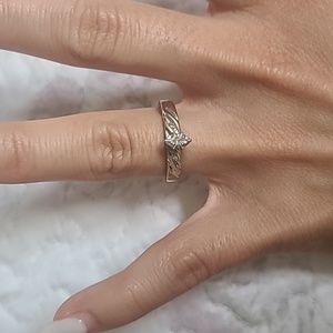 10K Diamond Gold Ring